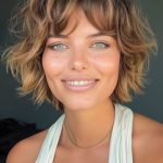 beachy-highlighted-shag-short-hairstyle-