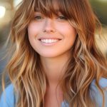 beachy-long-layers-hairstyle-with-bangs-