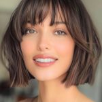 blunt-bob-with-piecey-bangs-short-hairstyle-