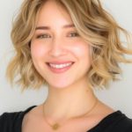 bouncy-wavy-bob-short-hairstyle-