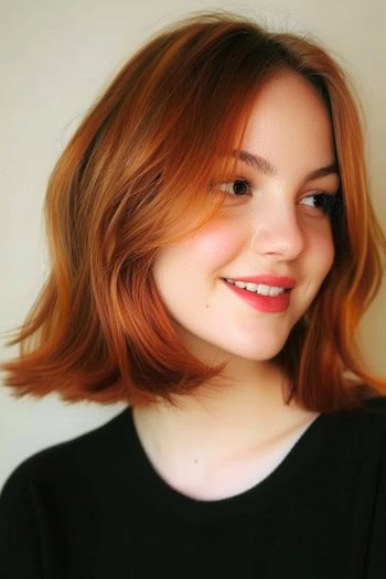 Copper Brown Bob.