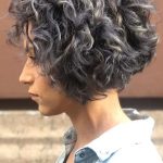 inverted-grey-bob-shortcurlyhairstyles-curlyhair