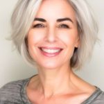 layered-silver-bob-hairstyle-for-women-over-40-