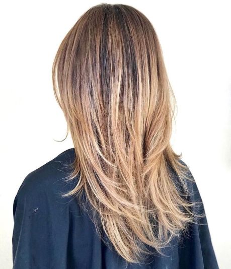 Long Hair With Mid-Shaft-To-Ends Layers