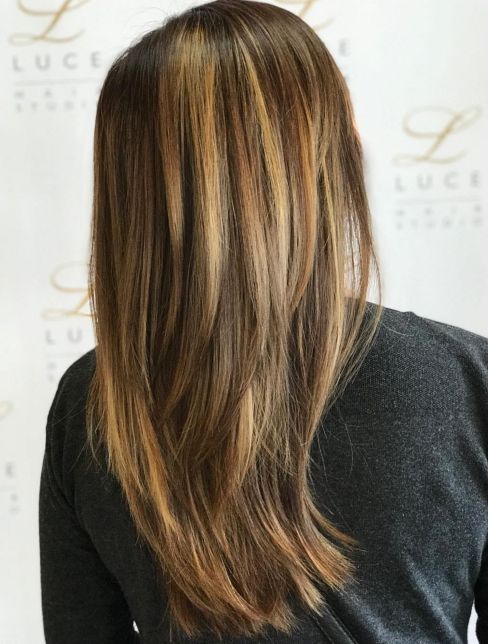 Longer Layered Cut For Straight Hair