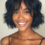 shaggy-chin-length-bob-with-bangs-short-hairstyle-