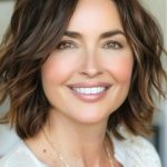 textured-layered-bob-hairstyle-on-a-smiling-woman