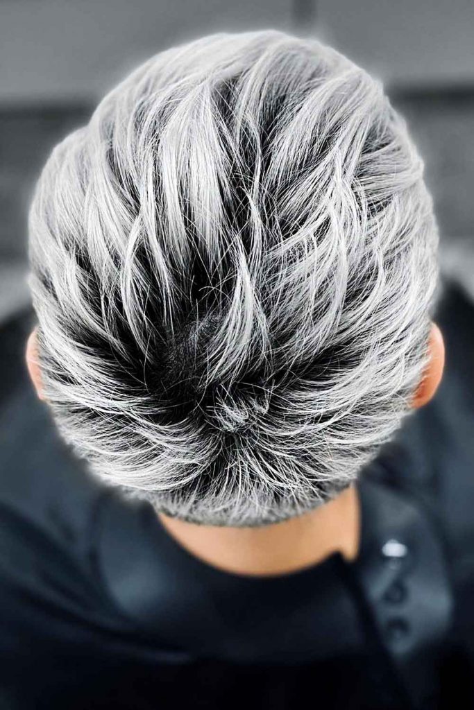 Textured Pixie #shortgreyhair #shorthairstyles #greyhairstyles