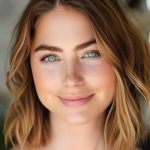 tousled-lob-hairstyle-on-smiling-woman-with-brown