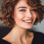 wavy-bob-with-side-swept-bangs-short-hairstyle-