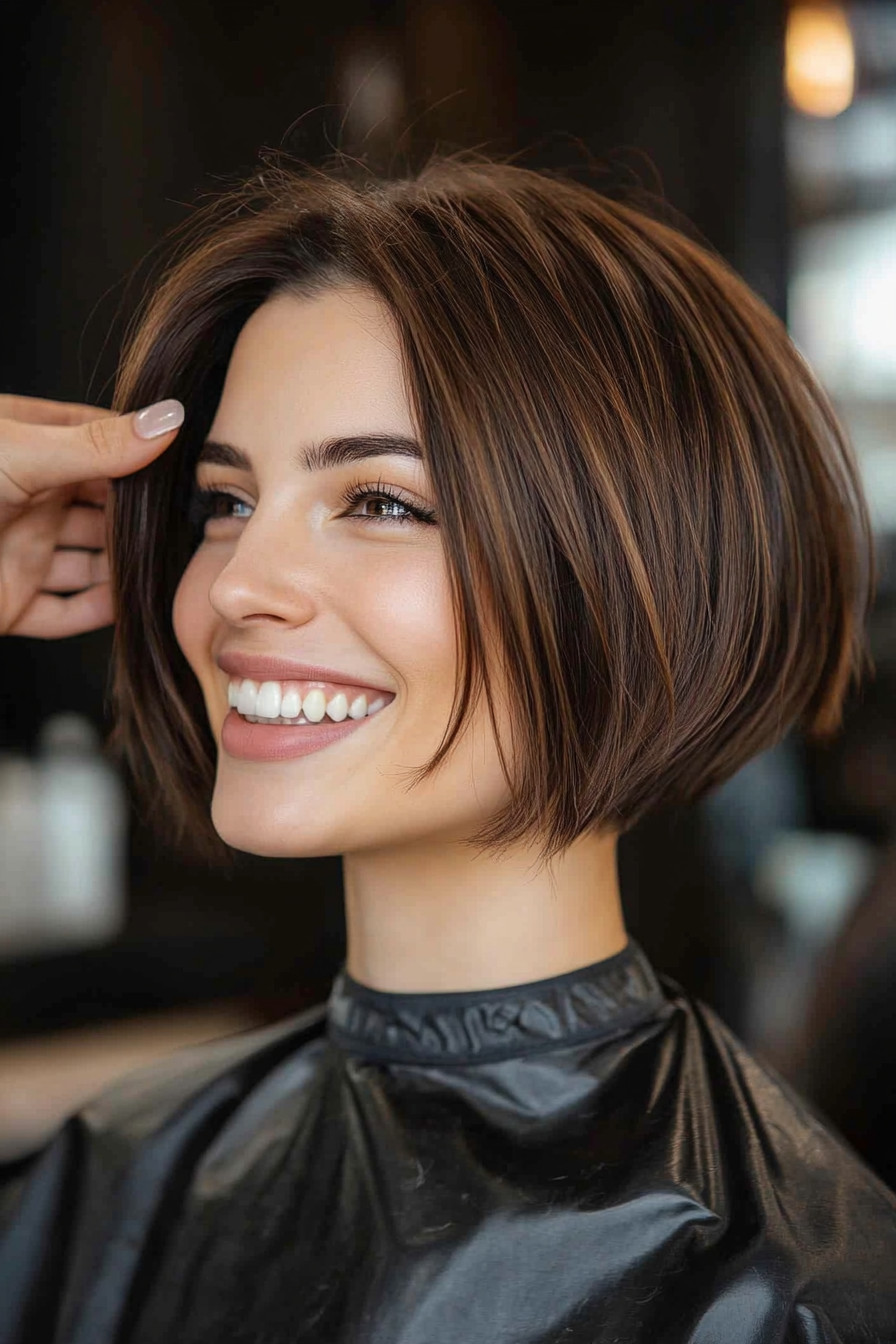 15. Modern Asymmetrical Bob (Short Bob Hairstyles For Women) - Short Bob Hairstyles For Women