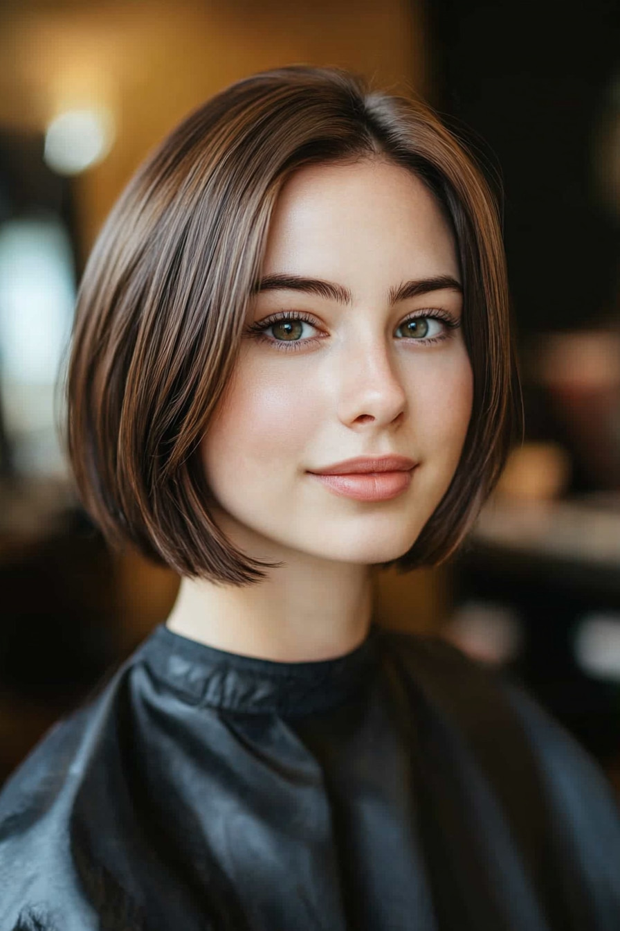 17. Classic Bob with Side Part (Short Bob Hairstyles For Women) - Short Bob Hairstyles For Women