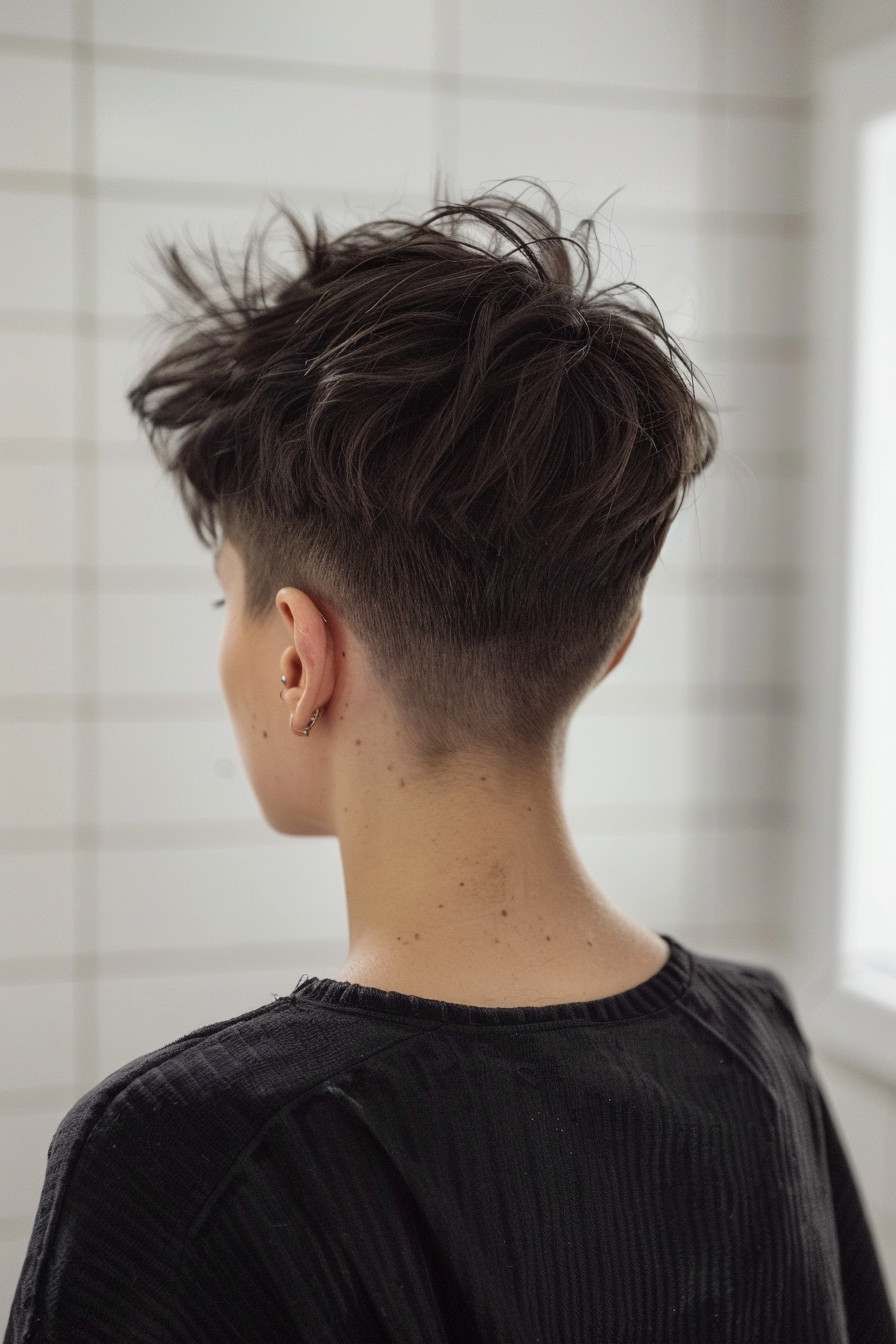 18. Undercut Pixie for Men - Short Pixie Haircuts