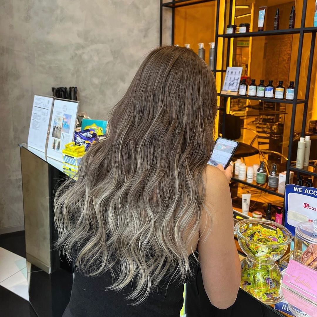 air-touch balayage