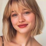 blunt-bob-medium-length-hairstyle-with-bangs-