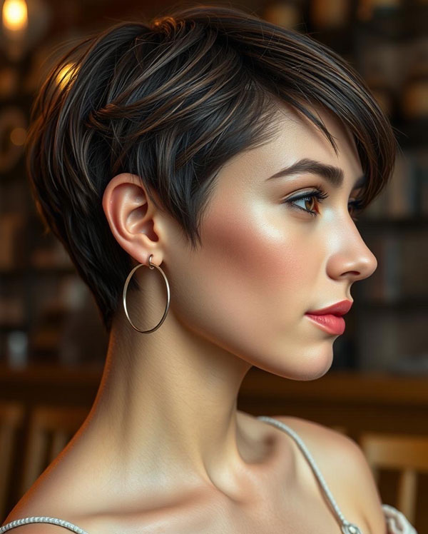 Classic Sophistication Pixie, pixie haircut, Pixie haircut gallery, Pixie haircut for women, Pixie haircuts for short hair