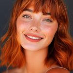 copper-waves-medium-length-hairstyle-with-bangs-