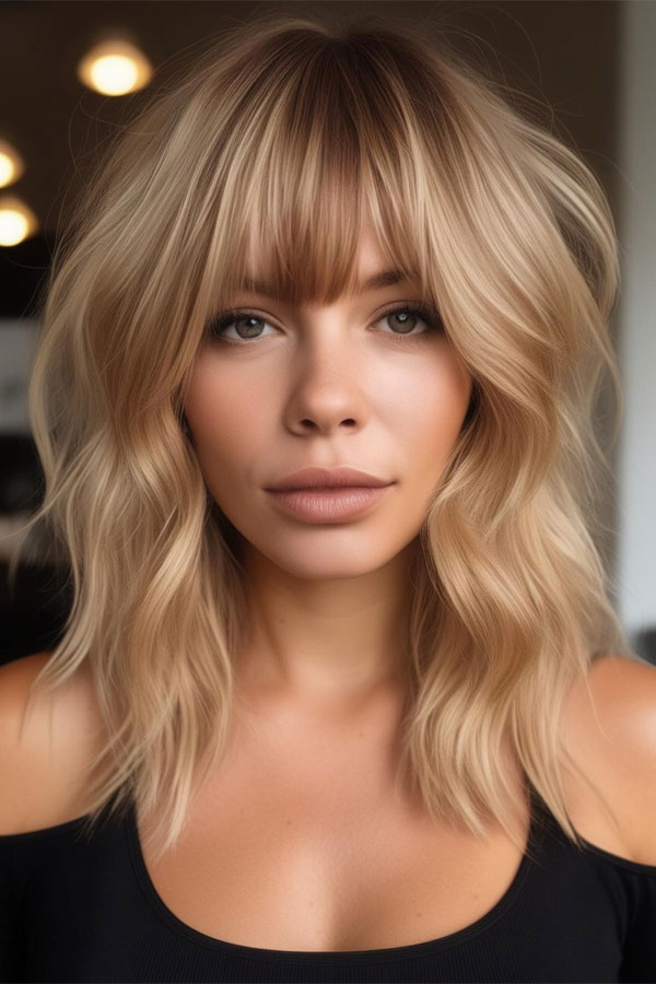 golden blonde shaggy haircut, Bridgette bardot inspired haircut