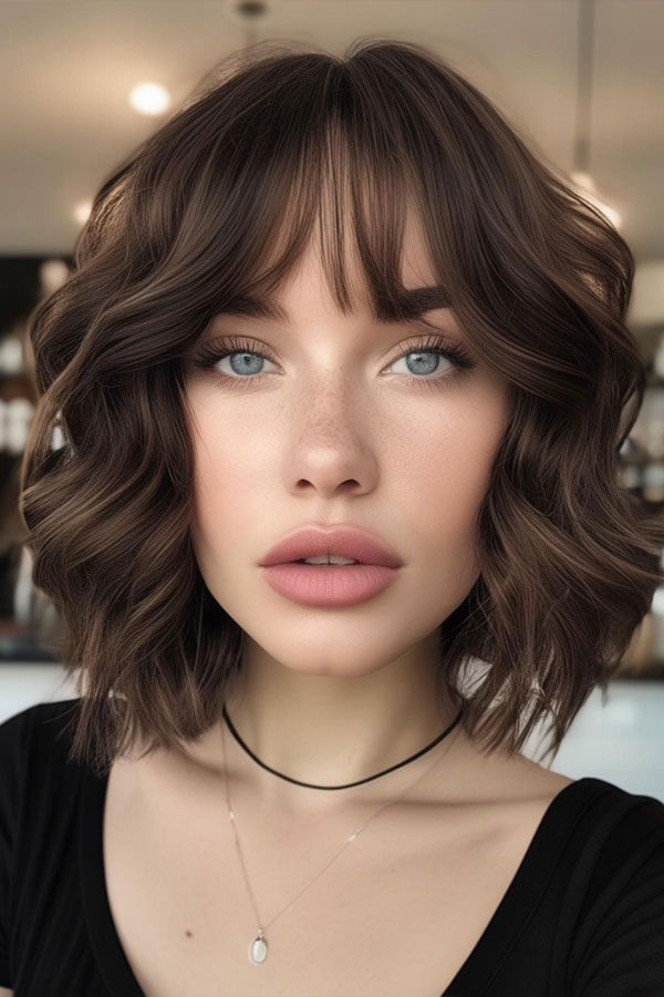 Lob with Tousled Waves