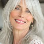 medium-silver-layers-with-bangs-hairstyle-on-smili