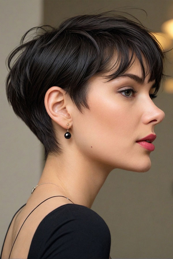 Minimalist Chic Pixie, pixie haircut, Pixie haircut gallery, Pixie haircut for women, Pixie haircuts for short hair