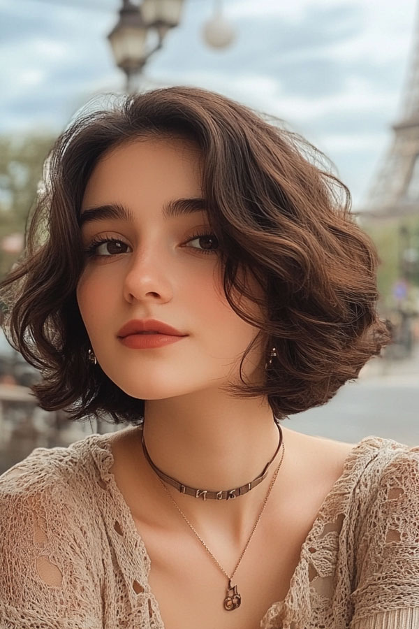 Parisian Chic Bob, French Bob Haircut, Parisian hairstyle, Parisian bob haircut