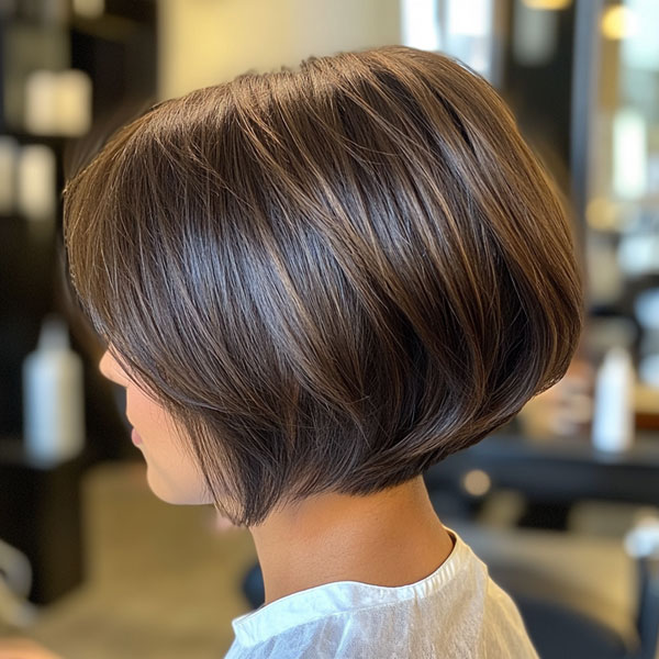 Sleek Inverted Bob