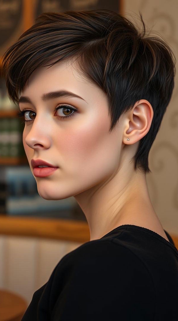 Subtle Sophistication Pixie, pixie haircut, Pixie haircut gallery, Pixie haircut for women, Pixie haircuts for short hair