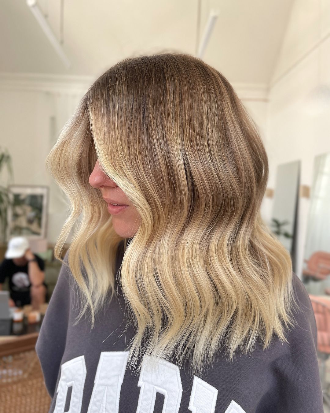 sunkissed blonde balayage