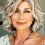 wavy-bob-hairstyle-for-women-over-50-