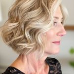 wavy-lob-hairstyle-for-women-over-50-