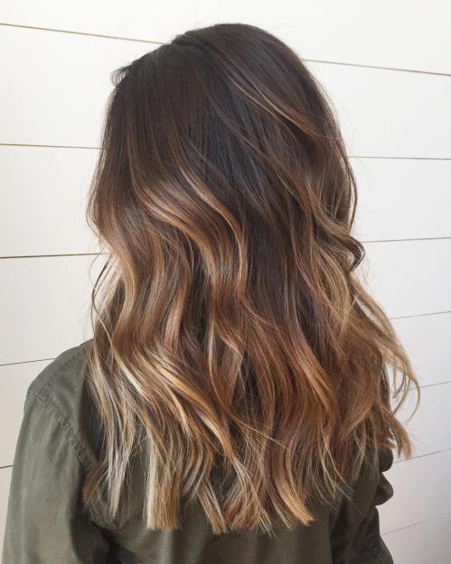 Blonde Balayage Highlights For Brunettes