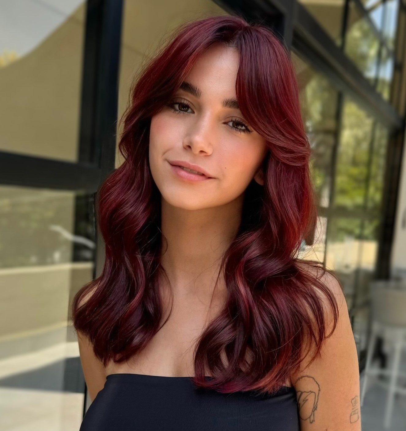 Cherry Cola Hair Trend