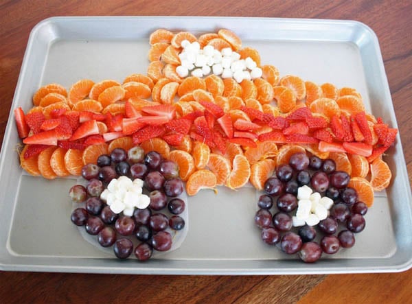 Easy Monster Truck Fruit Platter