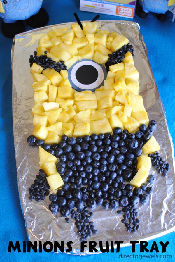 Minions Fruit Platter