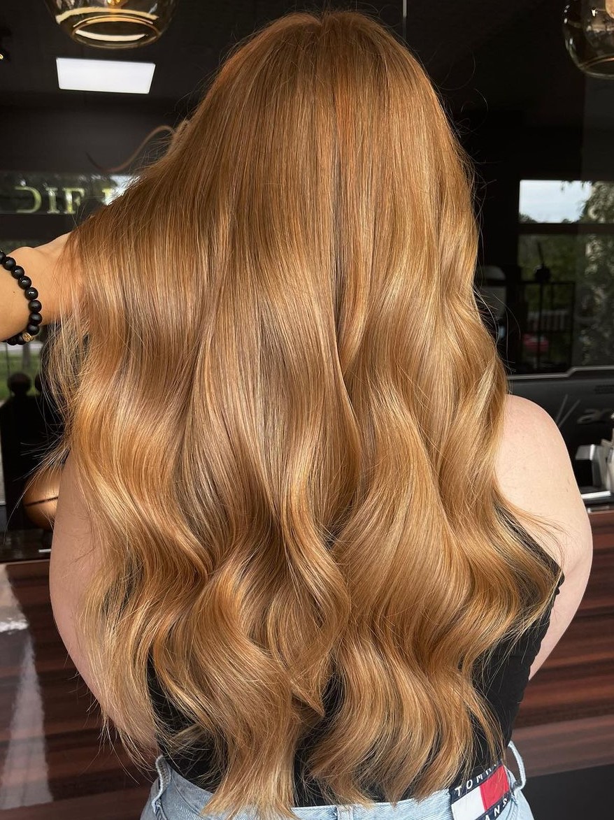 Natural Strawberry Blonde Hair Color