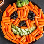 pumpkin-vegetable-tray-idea