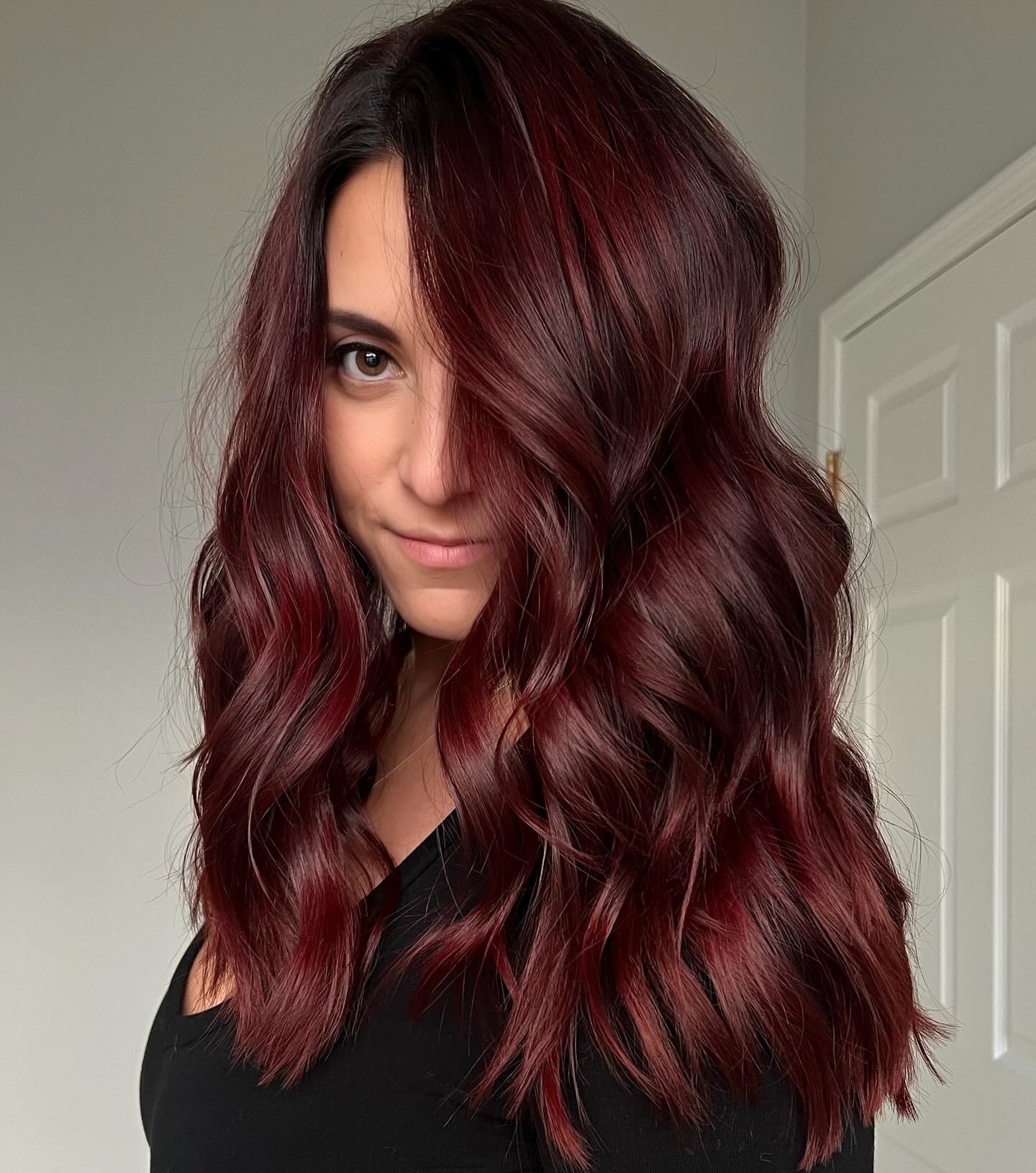 Ruby Red Hair Color