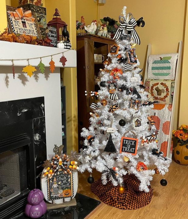 halloween christmas trees