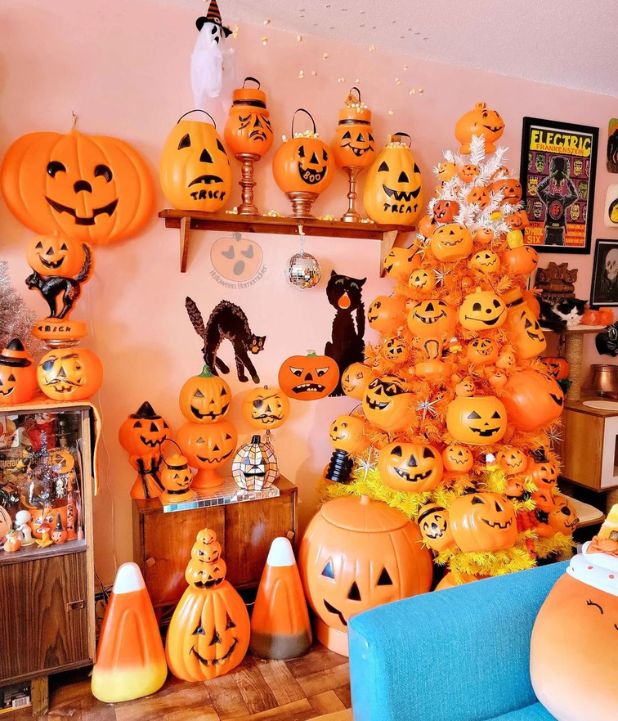 halloween christmas trees