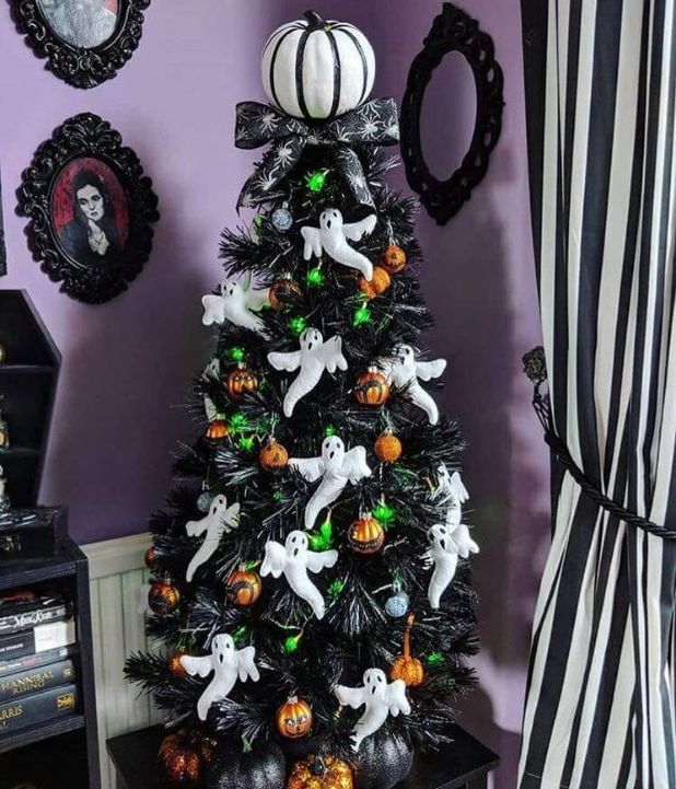 halloween christmas trees