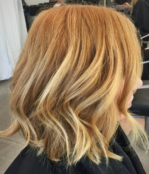 light caramel blonde hair