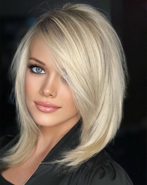 Serene Golden Blonde Hair Color