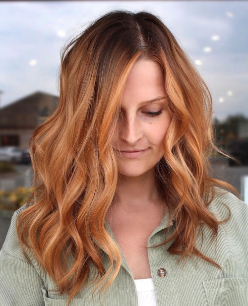 Strawberry Blonde Shade to Bring Out Warm Undertones