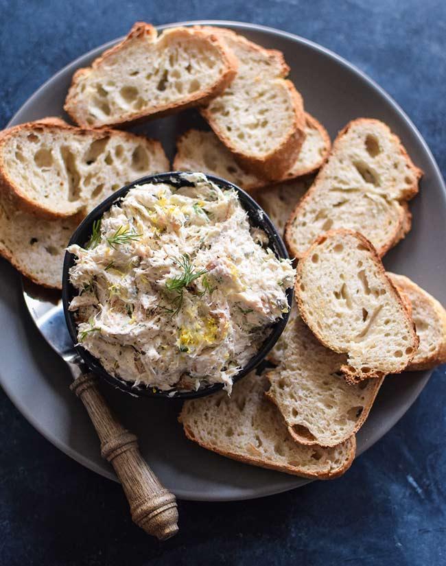 The Best Smoked Trout Dip