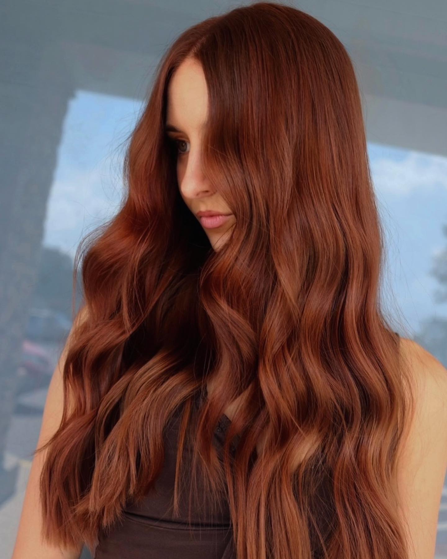 Auburn Copper Hair Color