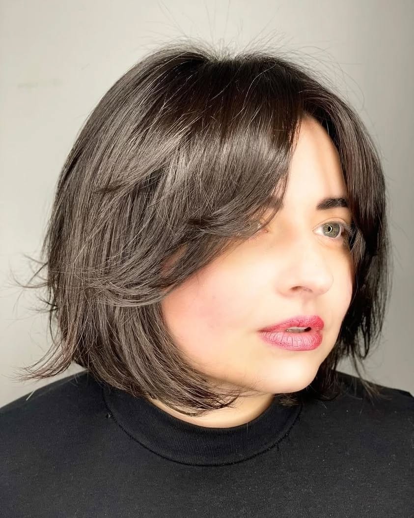 Butterfly Bob for Thin Hair