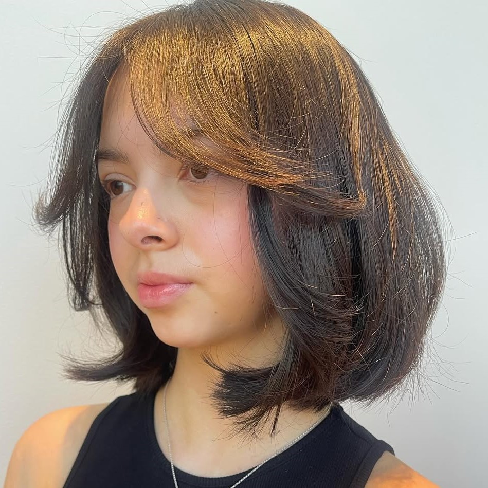 Butterfly Bob with Long Layers