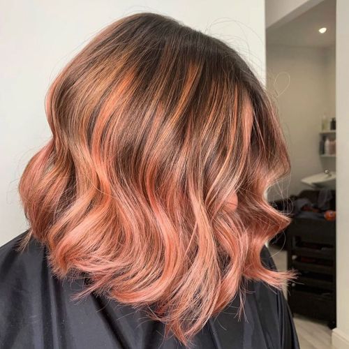 Everyday Wear Pastel Peach Highlights