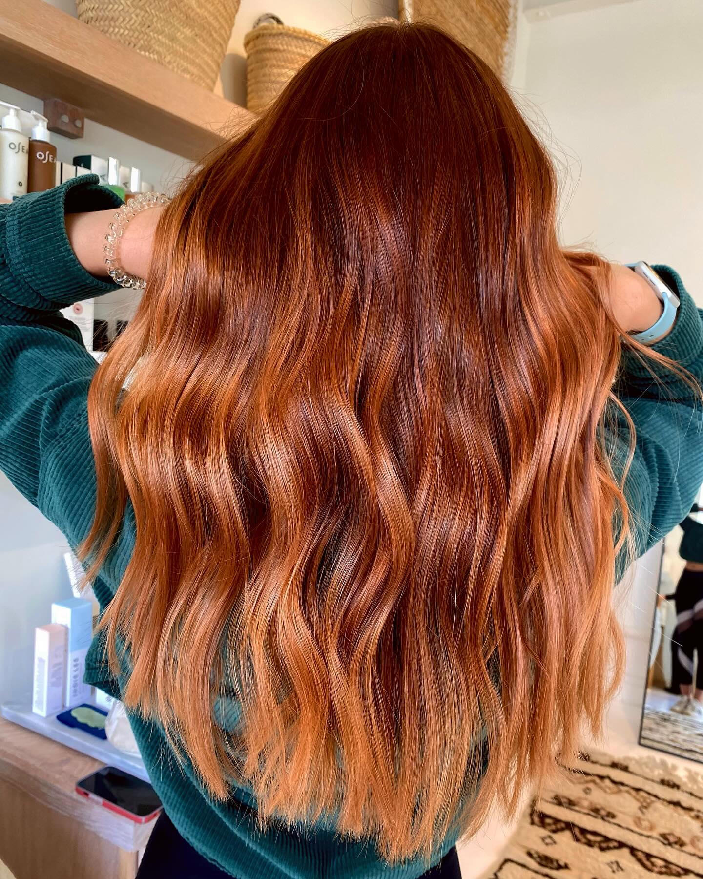 Intense Copper Hair with Ginger Tones